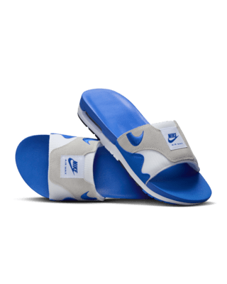 Blue nike sandals on sale